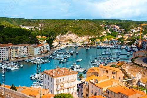 port of Bonifacio, in Corsica, France © nito