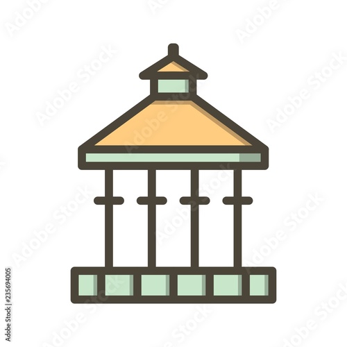 Veranda Vector Icon