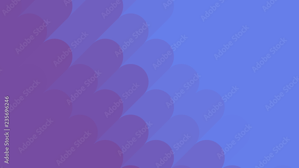 Abstract neon blue and purple background. Bright geometric pattern. Mosaic. Abstract vector illustration, horizontal