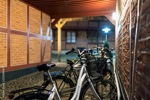 Street scene from the Swedish town of Ystad.