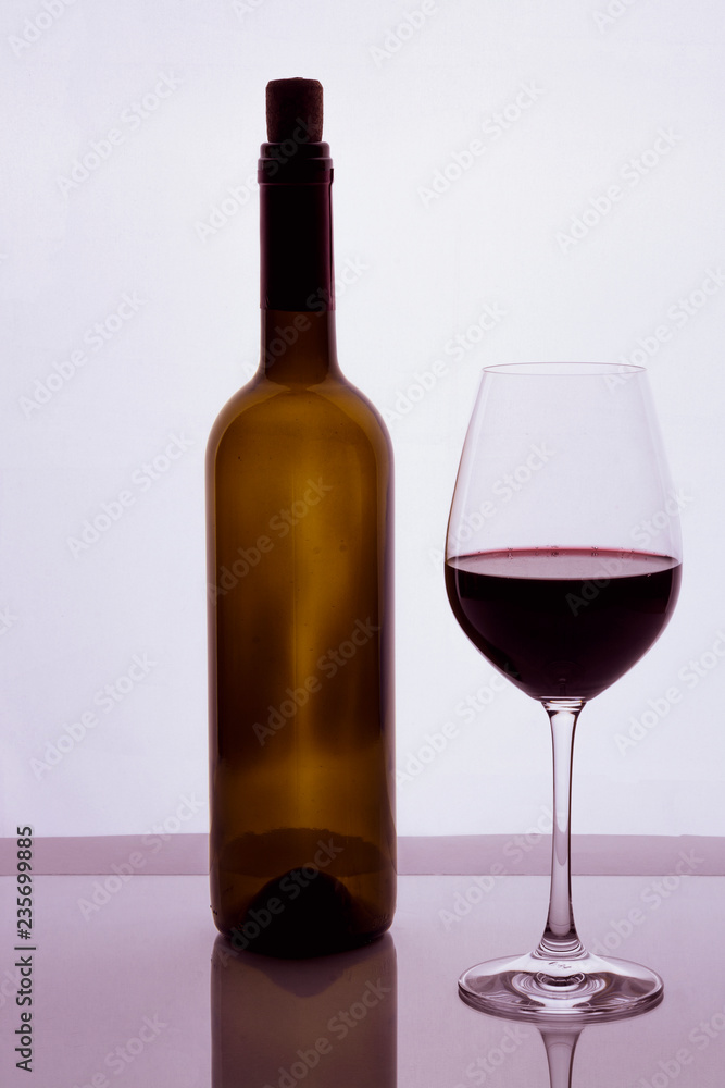 A glass of red wine A glass of red wine