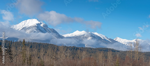 Purcell Mountains at Golden, British Columbia © jkgabbert