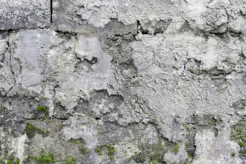 rough texture of a old gray wall.