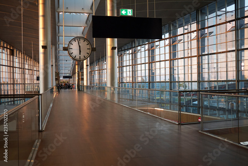 Copenhagen, Denmark - October 11, 2018 : View of Copenhagen airport photo