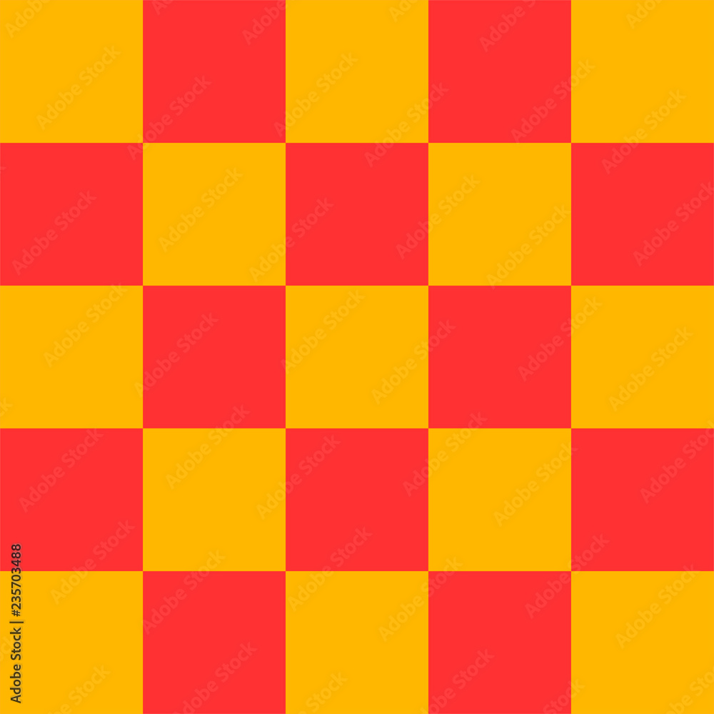 Red and yellow checkered background Red and yellow checkered background