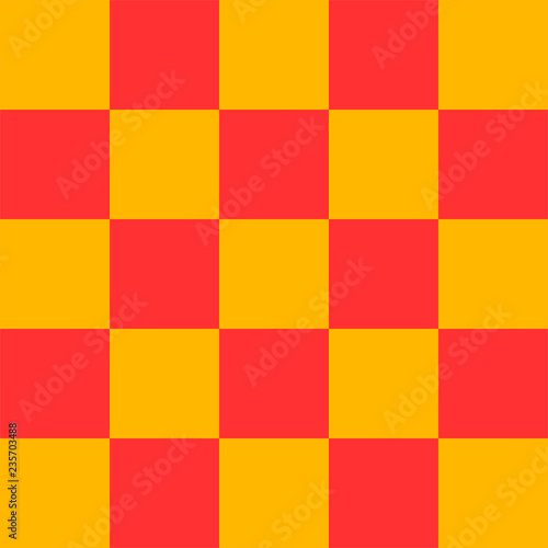 Red and yellow checkered background