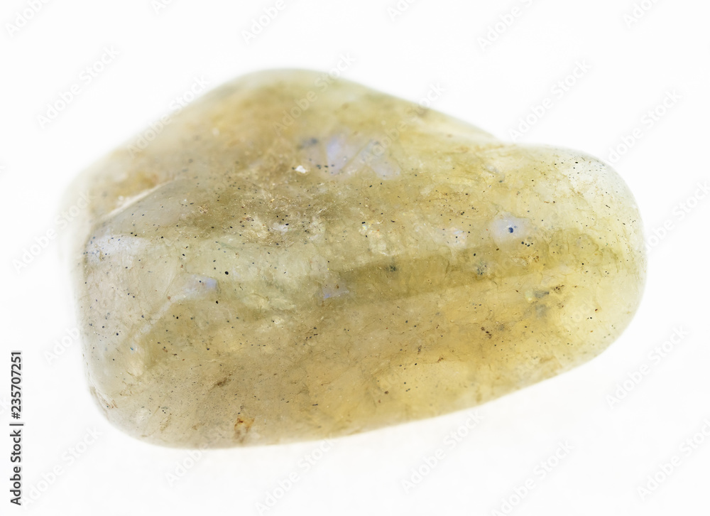 polished labradorite (labrador) gemstone on white polished labradorite (labrador) gemstone on white