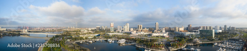 panorama of the city of Long Beach