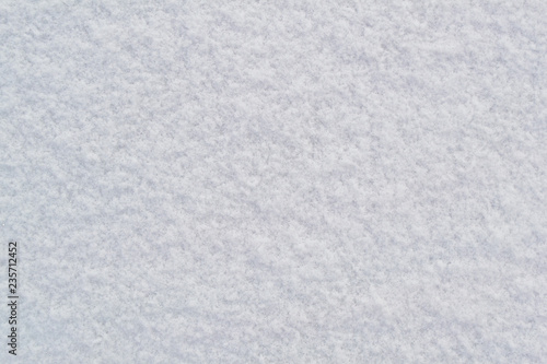The texture of the snow surface 