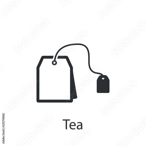 Tea bag icon. Element of drink and food icon for mobile concept and web apps. Detailed Tea bag icon can be used for web and mobile