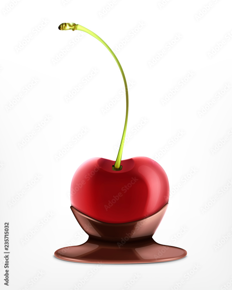 Cherry in chocolate Cherry in chocolate