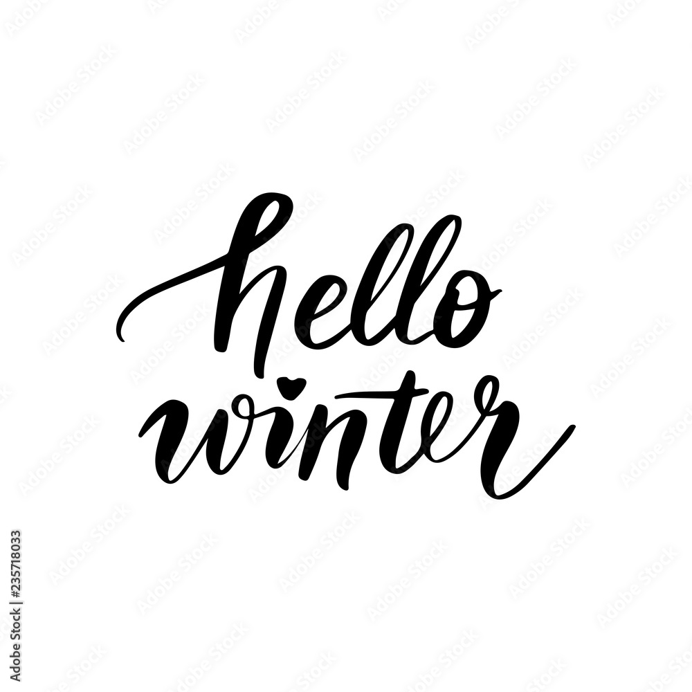 Vector hand drawn lettering phrases. Merry Christmas and Happy New Year Vector hand drawn lettering phrases. Merry Christmas and Happy New Year