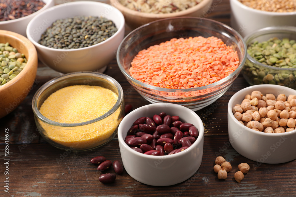 assorted bean and legume assorted bean and legume