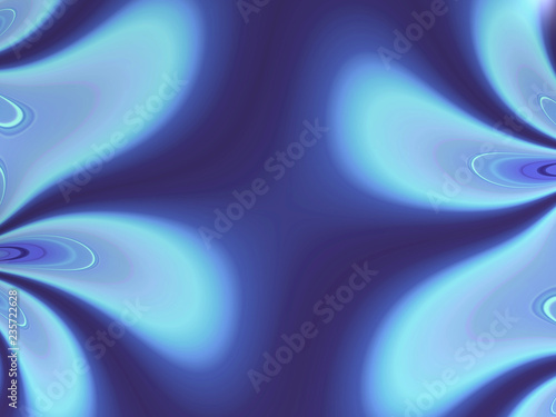 Beautiful abstract background for art projects, cards, business, posters. 3D illustration, computer-generated fractal