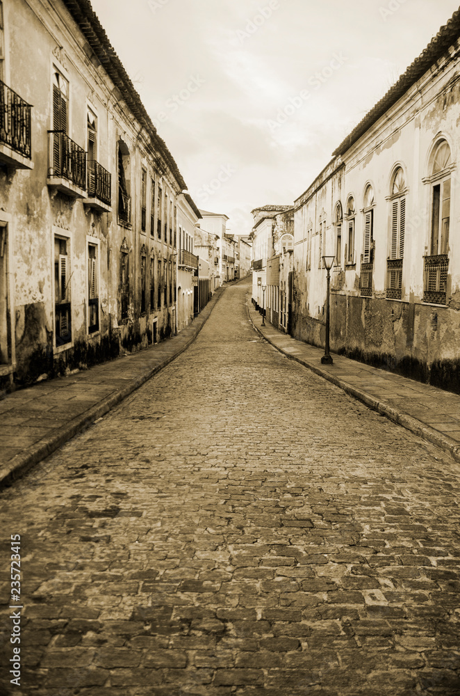 Rua da Palma - Centro Histórico de São Luis,MA.