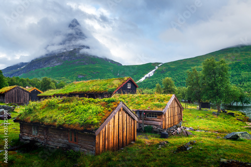 Old Wooden Houses With Grass Roofs, Most Beautiful Wooden Houses