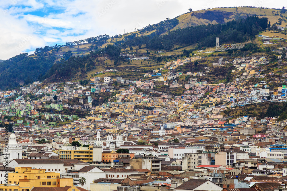 Bâtiments architecture Quito ville Equateur Capitale 