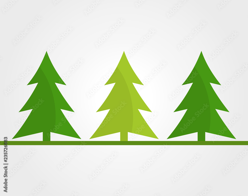Christmas trees background Christmas trees background