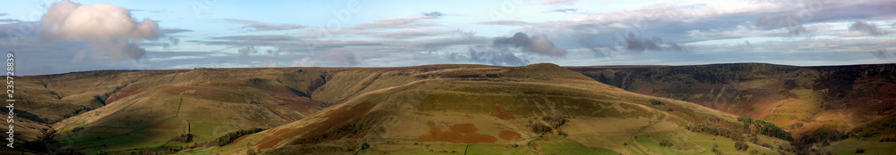 views from the great ridge, Castleton, Derbyshire