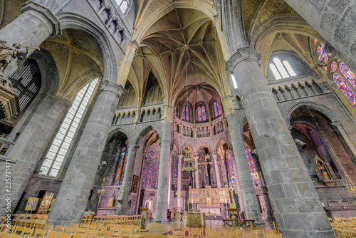 Church of Notre-Dame in Dinant  Belgium