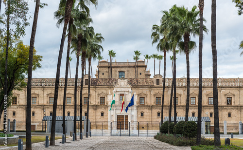 Hospital of the Five Wounds in Seville, Andalusia, Spain.