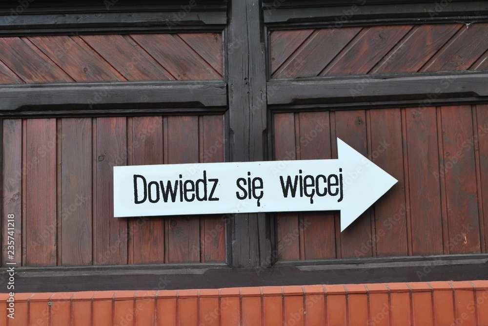 Obraz premium Dowiedz się więcej