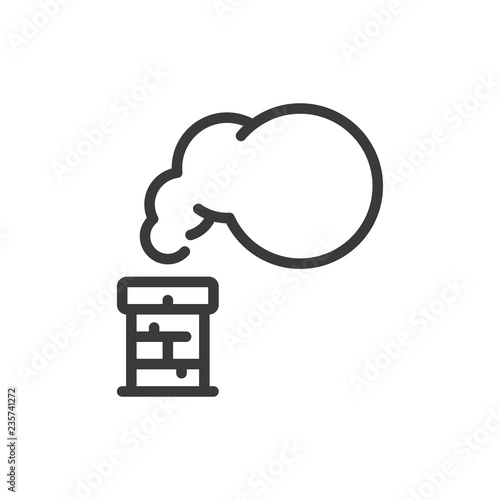 Chimney vector icon