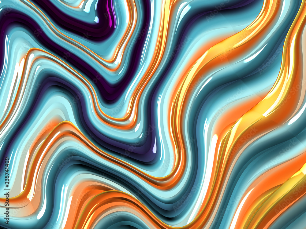 Beautiful abstract cover for art projects, cards, business, posters. 3D illustration, computer-generated fractal Beautiful abstract cover for art projects, cards, business, posters. 3D illustration, computer-generated fractal