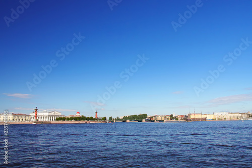 Fototapeta Naklejka Na Ścianę i Meble -  Blue sky over Saint Petersburg