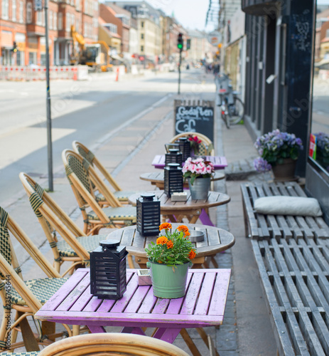 Street cafe restaurant Cope...