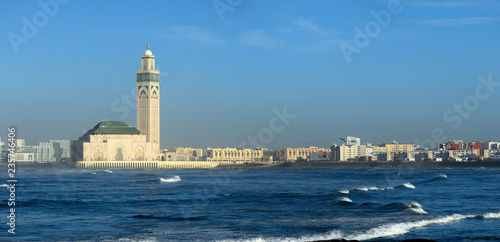 Hassan II mosque in Casablanca Morocco