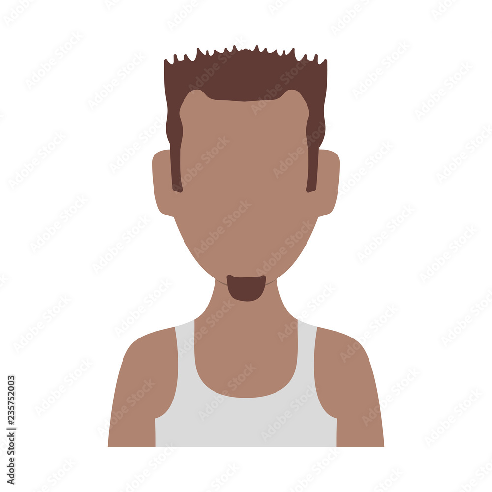 young man avatar character young man avatar character