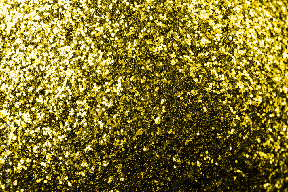 Abstract christmas golden shiny background with copy space