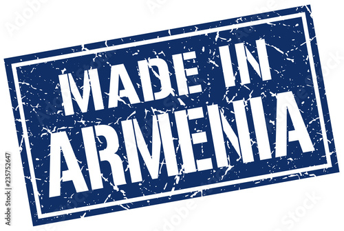 made in Armenia stamp