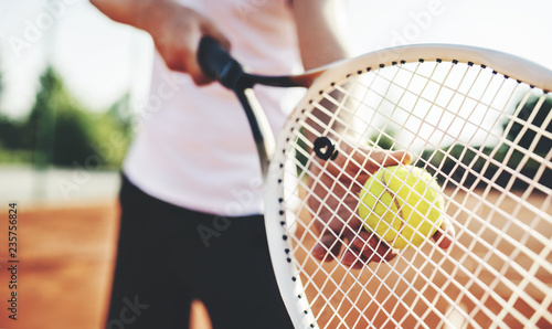 Tennis player. Sport, recreation concept