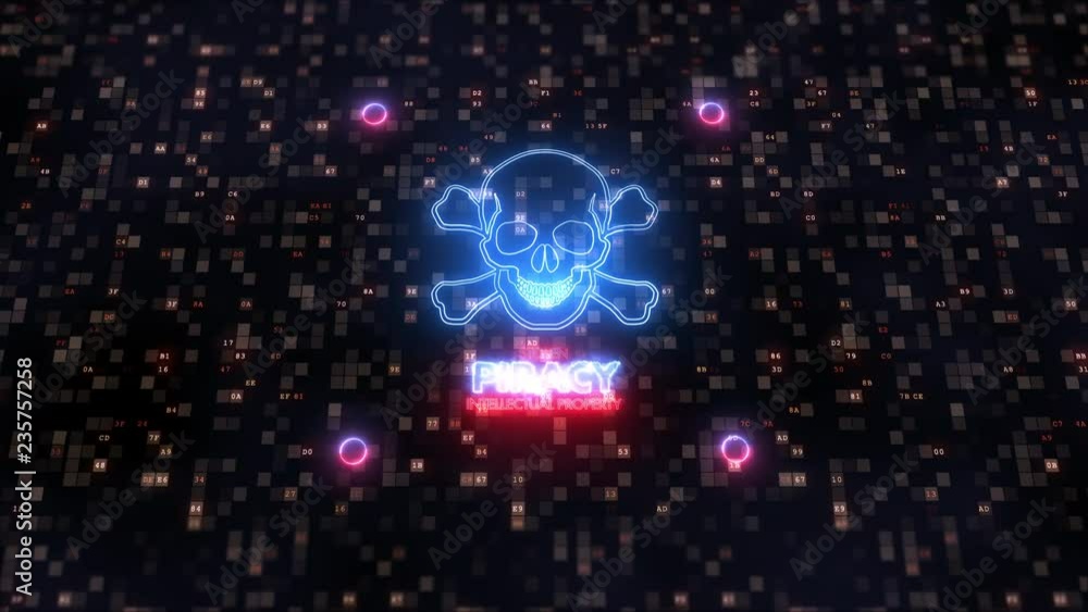 Piracy Warning over Animated Data Loop 19 Piracy Warning over Animated Data Loop 19