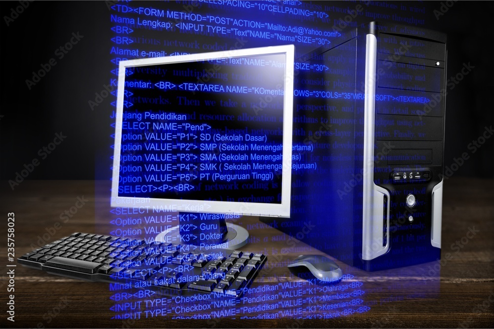 Fototapeta premium Computer.