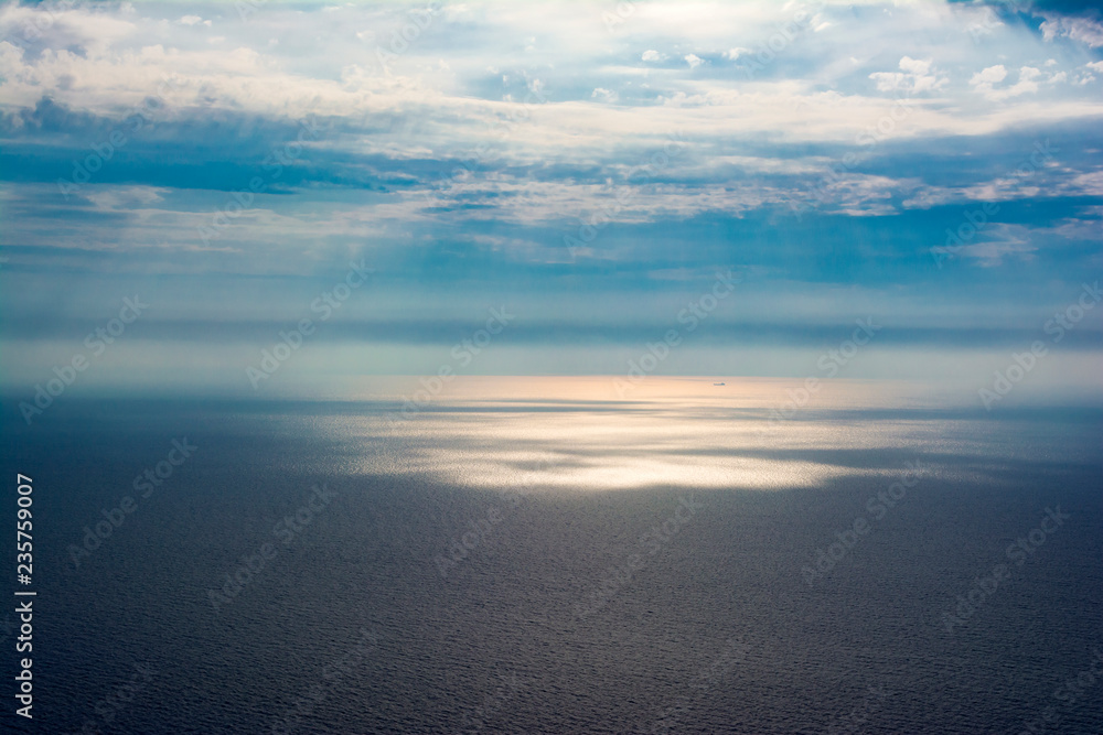 Moody skies over the Ionian Sea