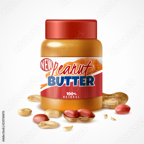 Peanut Butter Jar Composition