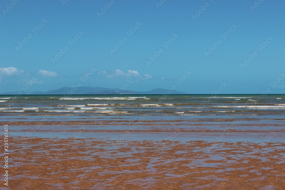 océan pacifique balade sur al plage Australie