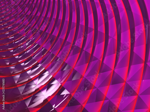 Wallpaper Mural Beautiful abstract background for art projects, cards, business, posters. 3D illustration, computer-generated fractal Torontodigital.ca