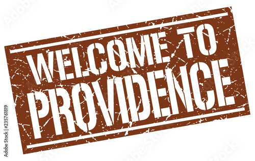 welcome to Providence stamp