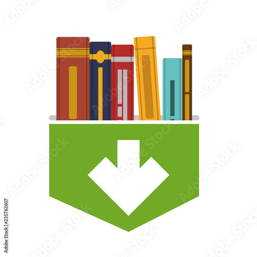 pile ebooks with arrow download