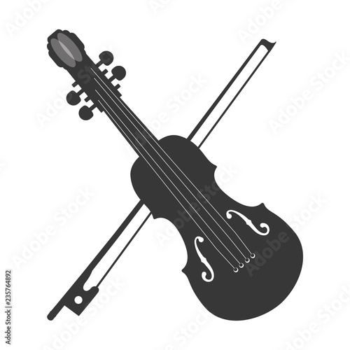 violin instrument icon