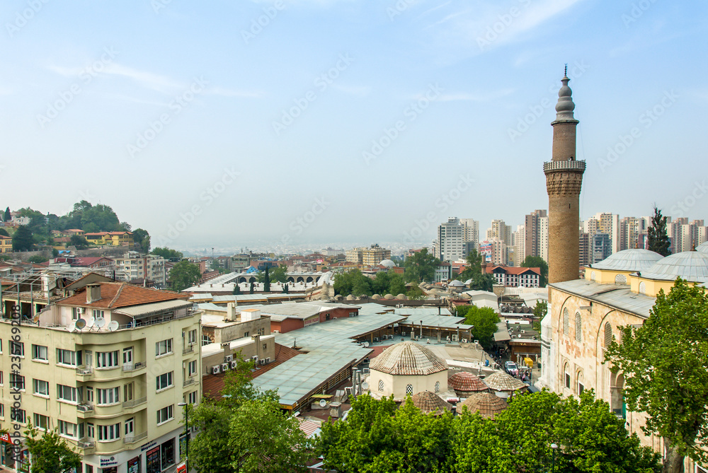 Bursa, Turkey, 29 April 2012: Ulu Mosque