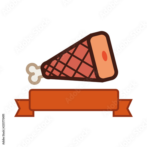 delicious ham nutritive icon