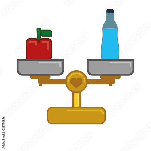 balance with nutritive food