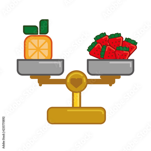 balance with nutritive food