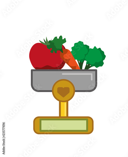 balance with nutritive food