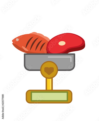 balance with nutritive food